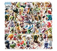 Xanthelle Meme Sticker, 100 piezas de pegatinas divertidas Anime Graffiti, Cute Vinyl Sticker Set Sobrenatural, Pack de pegatinas para Adultos para Laptop, Skateboard y DIY