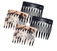 Xanthelle Peine para el cabello, 4 piezas Pequeños Peines Franceses para sujetar, Peine decorativo para cabello fino y delgado mujeres