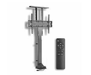 Xantron Elevador TV Eléctrico hasta 65 Pulgadas, Mando a Distancia | Función memoria, recorrido 10-90 cm sobre el suelo, VESA 200x200-600x400, 50 kg, para muebles, PREMIUM-600HE
