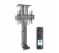 Xantron Elevador TV Eléctrico hasta 65 Pulgadas, WiFi y Control por Voz | Mando a distancia y función memoria, recorrido 10-90 cm, VESA 200x200-600x400, hasta 50 kg