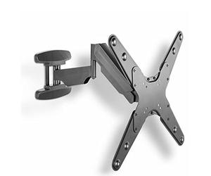 Xantron® ERGOLINE-440B - Soporte de Pared para televisores Giratorio, inclinable/Soporte de TV de 23 a 55 Pulgadas, Brazo Giratorio con Poca Distancia a la Pared, Incluye Material de Montaje