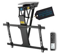 Xantron® DEHA-600E-Roto Soporte de techo para TV Eléctrico Abatible, Inclinable y Giratoria / 81-190 cm [Control por voz] Soporte de techo para televisor/monitor Soporte de techo/Soporte de TV incl