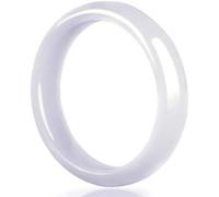 XAOLPLH Pulsera de jade natural para mujer, especies de hielo auténtico, transparente, suave, de grado A, 58 milímetros