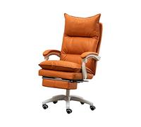 XAoSCd Boss Chair Silla Ejecutiva,Sillas De Oficina De Tela Tecnológica con Reposapiés De Reposabrazos De Conexión,Asiento Giratorio De Altura Ajustable para Juegos De Computadora,