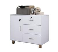 XAoSCd Mesa De Impresora Soporte De Impresión Estante De Piso Escritorio De Fotocopias Archivador Gabinete De Almacenamiento Lugar De Oficina Estante para Impresora Banco,B-One Size