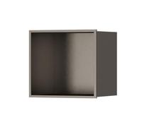 XAoSCd - Nicho de ducha empotrado y resistente al agua, nicho de ducha empotrado de acero inoxidable, para pared empotrada, estante de almacenamiento de ducha impermeable y impermeable, armario de 320