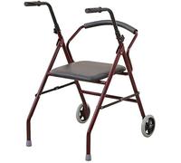 XAoSCd Polea Portátil Plegable para Personas Mayores Discapacitadas Que Pueden Sentarse En El Carrito