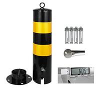 XAoSCd Poste De Bolardo - Postes De Señalización Metálicos, Bolardo De Seguridad De Acero, Poste De Tráfico, Bolardo con Cinta Reflectante para Zonas De Tráfico Sensible, Post-Activity-6mm