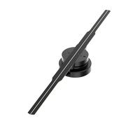 XAoSCd Proyector De Hologramas 3D con Ventilador, Proyector De Hologramas 3D con Ventilador T40, Soporte para Montaje En Pared, Imágenes Y Video, Letrero Led con WiFi, Rep,1-PD42