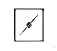 XAoSCd Proyector Holográfico 3D con Ventilador De 42 Cm Y Cubierta De 45 Cm, Pantalla Publicitaria Remota, Lámpara Led Holográfica, Proyector Impermeable para Exposiciones,P45 Set Gray