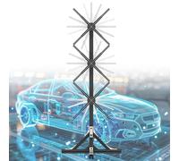 XAoSCd Proyector Holográfico con 624 Cuentas Led Giratorias para Centros Comerciales, Tiendas Terminales, Máquina Publicitaria con Pantalla Holográfica 3D Tipo Empalme,