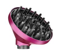 Xaosin Difusor para Dyson Airwrap HS01 HS03 HS05, Difusor Pelo Rizado Portátil Difusor Secador Boquilla Difusora de Pelo, Conversión para Airwrap Styler en Un Secador de Pelo Rojo Rosa