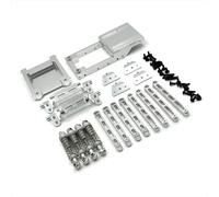 XAQRYQO Accesorios Coches RC para MN MN168 para MN78 Modelo 1/12, Vehículo De Control Remoto, Piezas Coche RC, Kit Vulnerabilidad Actualización Metal, Accesorios Modificación(Silver)