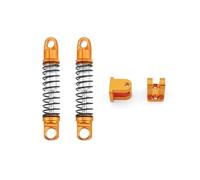 XAQRYQO Amortiguadores RC para WPL D12 D42 1/10 RC Coche Amortiguador De Impacto Frontal Metal con Soporte Fijo para Actualizaciones Asiento Accesorios Piezas