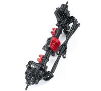 XAQRYQO Eje Completo RC para Axial para SCX10 II 90047 90046 CNC Aleación De Aluminio Eje Portal Delantero/Trasero 1/10 RC Rock Crawler Coche Camión Accesorios(Front Axle)