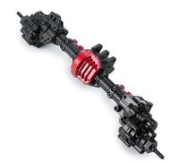 XAQRYQO Eje Completo RC para Axial para SCX10 II 90047 90046 CNC Aleación De Aluminio Eje Portal Delantero/Trasero 1/10 RC Rock Crawler Coche Camión Accesorios(Rear Axle)