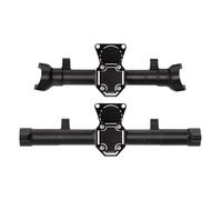 XAQRYQO Eje Completo RC para Jeep para JLU para Gladiator para Deadbolt CNC Piezas De Mejora Carcasa Eje Delantero Trasero Aluminio para 1/24 RC Crawler(1Set)