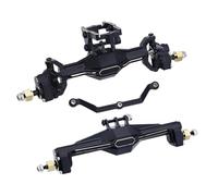 XAQRYQO Eje Completo RC para TRX4-M 1/18 RC Crawler Piezas De Mejora Eje Portal Delantero Trasero Metal Distancia Al Suelo Accesorios Coche 5, MM(1 Set)