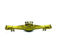 XAQRYQO Eje Trasero de Coche RC para Losi para Super para Baja para Rey 2.0 Accesorios De Mejora para La Carcasa del Eje Trasero Aluminio CNC 7075 para Coche RC 1/6(Yellow)