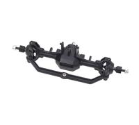 XAQRYQO Eje Trasero de Coche RC para Traxxas para Trx-4m 1/18 RC Crawler, Piezas De Repuesto Plástico, Juego Eje Delantero Y Trasero Completo con Soporte Servo(Front)