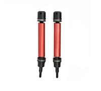 XAQRYQO Ejes de transmisión para ARRMA 3s para Mega para Vorteks para Senton para Granite 1/10 RC Piezas De Actualización De Coche 2/4 Uds Juego De Eje De Transmisión Delantero/Trasero(Red,2pcs)