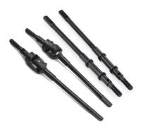 XAQRYQO Ejes de transmisión para Axial SCX10 II 90046 1/10 RC Crawler Upgrade Parts RC Car Drive Shafts Hard Metal Front & Rear CVD
