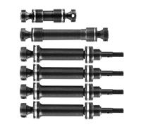 XAQRYQO Ejes de transmisión para Traxxas para E-Revo para EREVO para Summit 4WD 1/16 RC Car Upgrade Parts 6 Piezas De Eje Transmisión Central Delantero Y Trasero Acero Endurecido