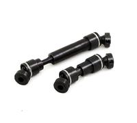 XAQRYQO Ejes de transmisión para Traxxas para Mini para E-revo para Summit para Slash 4WD 2 Uds Ejes De Transmisión Centrales De Metal Ejes De Transmisión 1/16 RC Coche