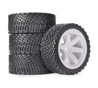 XAQRYQO Neumáticos de Coche RC para Rolly para HPI WR8 para HSP 94177 para WLtoys 144001 4 Uds 12mm Hex 67mm RC Neumáticos De Goma para Coche Llanta para 1/14 1/10 RC Car