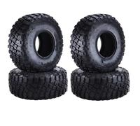 XAQRYQO Neumáticos de Coche RC para Traxxas para TRX4 para TRX6 para Axial para SCX10 para Wraith 1/10 RC Crawler 120Mm 2. Mud Grappler Neumáticos De Goma
