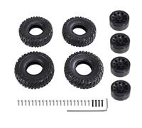 XAQRYQO Piezas de radiocontrol para MN D90 98 99S 78 82 99s V2 para WPL C14 C24 C34 1/16 1/2 RC Clip para Tipo Neumático Suave Piezas De Mejora Accesorios(Black)