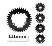 XAQRYQO Piezas de radiocontrol para Traxxas para X-maxx 6S 8S para XRT 1/5 1/6 RC Piezas De Actualización Coche 1,5 Módulo 35T Engranaje Recto M1. Traje 6447X 6448X