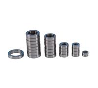 XAQRYQO Piezas para Coches RC para Arrma para Big para Rock para Granito para Senton para Typhon RC Crawler Car Upgrade Parts 26PCS/Set Kit De Rodamiento Bolas Azul