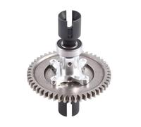 XAQRYQO Piezas para Coches RC para Arrma para Typhon para Senton para Outcast 1/10 1/8 1/7 RC Accesorios De Piezas Actualización del Coche 50T Diff Case Gear(Silver)