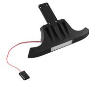 XAQRYQO Piezas para Coches RC para MJX para Hyper Go H16 H16E H16P 1/16 RC Car Repuestos 1 Pieza Parachoques Delantero Y Luz 1610E Negro Upgrade Parts