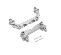 XAQRYQO Piezas para Coches RC para Mjx para Hyper para Go 14210 RC Actualización De Coche Piezas Accesorios Repuesto 2 Uds Metal Delantero Trasero Carcasa Columna Pilares Poste del Cuerpo(Silver)