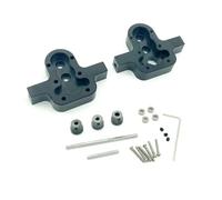 XAQRYQO Piezas para Coches RC para MN D90 D91 99 99s 1:12 para WPL B14 B24 C14 C24 C34 1:16 RC Car Upgrade Parts 1 Juego De Cubierta Transmisión Piezas Engranaje Metal 370(Black)