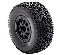 XAQRYQO Piezas para Coches RC para Slash para Arrma para Senton 727 para Vkar 10sc RC Car 4 Piezas 112 Mm 1/10 Neumáticos para Camión De Recorrido Corto Rueda con Hexágono 12(4 pcs D)