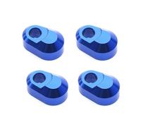 XAQRYQO Piezas para Coches RC para TRAXXAS 1/5 para X-MAXX 6S 8S 1/6 para XRT 1/10 para MAXX RC Car Piezas Accesorios 4 Retenedor De Pasador Suspensión Metal 7743(Blue)