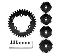 XAQRYQO Piezas para Coches RC para Traxxas 1/5 para X-Maxx 6S 8S 1/6 para XRT RC Car Upgrade Parts 1.5 Módulo 35T Engranaje Recto M1. Traje De 6447X 6448X Repuestos RC(B Style)