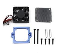 XAQRYQO Piezas para Coches RC para Traxxas para TRX4 para TRX6 1/10 RC Accesorios De Coche Material Compuesto Ventilador Refrigeración Disipador Calor