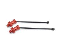 XAQRYQO Piezas para Coches RC para Traxxas para X-Maxx 6S 8S 1/5 para Monster Truck RC Car Upgrades Parts 2/4 Piezas Eje De Transmisión Delantero Y Trasero Metal CVD Accesorios RC(Red,2pcs)