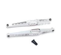 XAQRYQO Piezas para Coches RC para Wltoys 12423 12427 12428 12429 FY01 FY02 FY03 FY07 FY08 RC Car Remote Control Support After The Arm Metal Upgrade Parts Accessories(Silver)