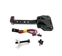 XAQRYQO Piezas RC para Axial para SCX10 III para Jeep para Wrangler 1/10 Estante Neumáticos Repuesto Soporte Neumáticos Repuesto Rueda con Luz RC Crawler Car Parts Accesorios Automóviles
