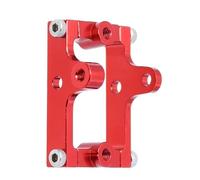 XAQRYQO Piezas RC para JJRC C8801 AX-8560 para Traxxas para TRX4M para Defender 1/18 Soporte Servo Soporte De Servo Piezas De Actualización De Coche RC De Metal Modificación(Red)