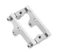 XAQRYQO Piezas RC para JJRC C8801 AX-8560 para Traxxas para TRX4M para Defender 1/18 Soporte Servo Soporte De Servo Piezas De Actualización De Coche RC De Metal Modificación(Silver)