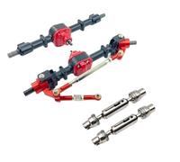 XAQRYQO Piezas RC para MN D90 D91 D96 D99S para MN99S MN96 MN90 MN99 FJ45 1/12 RC Cars Metal Gear Delantero Trasero Puente Eje Set Drive Shaft RC Cars Upgrade Parts Accesorios(Multi-Colored)