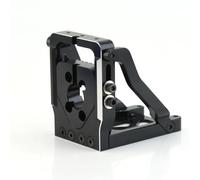 XAQRYQO Piezas RC para Traxxas 1/5 para X-maxx 6S 8S 1/6 para XRT Asiento De Montaje De Motor Mejorado De Metal Reemplazo De Desmontaje Rápido Piezas De Coche RC(Black,Motor Mount Seat)