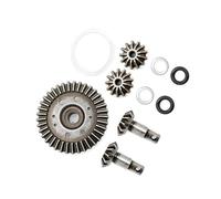 XAQRYQO Piezas RC para Traxxas para Slash 4x4 para Stampede para Rustler HQ727 para Hoss 1/10 Juego Engranajes Salida Anillo Diferencial Metal 6882 5379 Piezas Actualización Automóviles RC