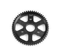 XAQRYQO Piezas RC para Traxxas para Slash 4x4 para VXL para Stampede para Rustler 1/10 RC Cars Upgrade Parts 0.8M 32P 50T 52T 53T 54T 3956 6842 Accesorios De Engranajes Rectos De Acero(54T)